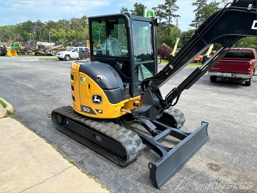 John Deere 50 P Mini ekskavatoriai < 7 t
