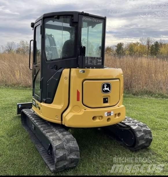 John Deere 50 P Mini ekskavatoriai < 7 t