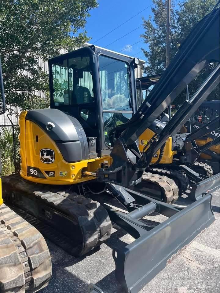 John Deere 50 P Mini ekskavatoriai < 7 t