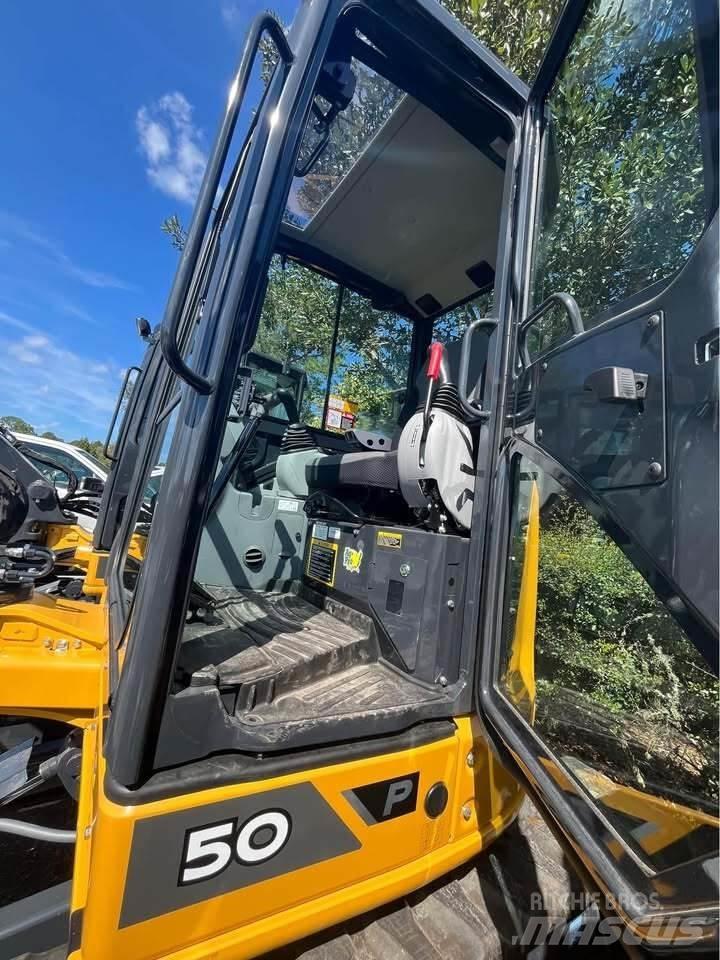 John Deere 50 P Mini ekskavatoriai < 7 t
