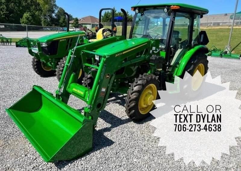John Deere 5075E Traktoriai