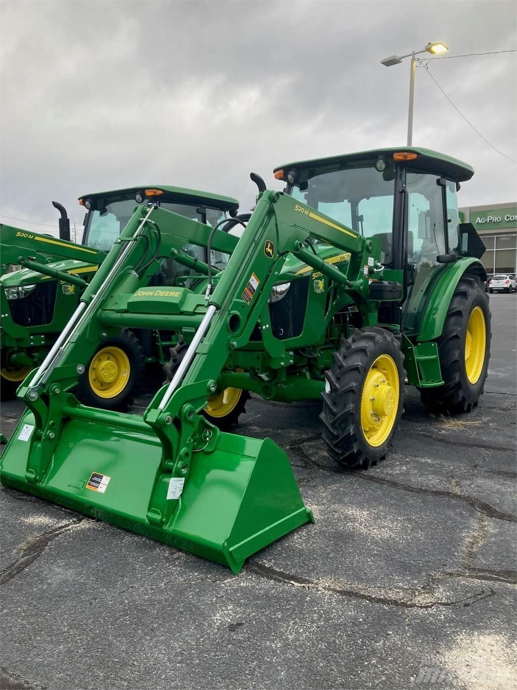 John Deere 5075E Traktoriai