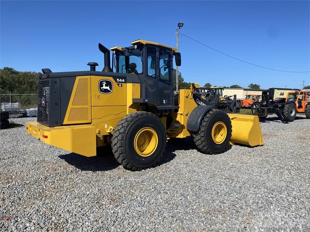 John Deere 544 G Naudoti ratiniai krautuvai