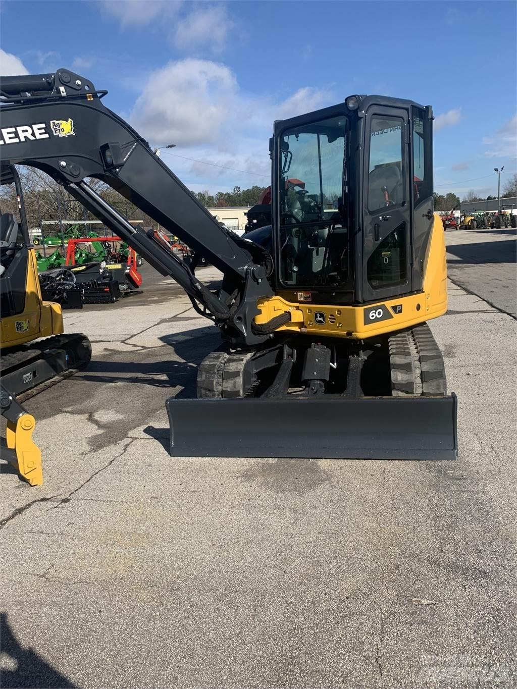 John Deere 60 P Mini ekskavatoriai < 7 t