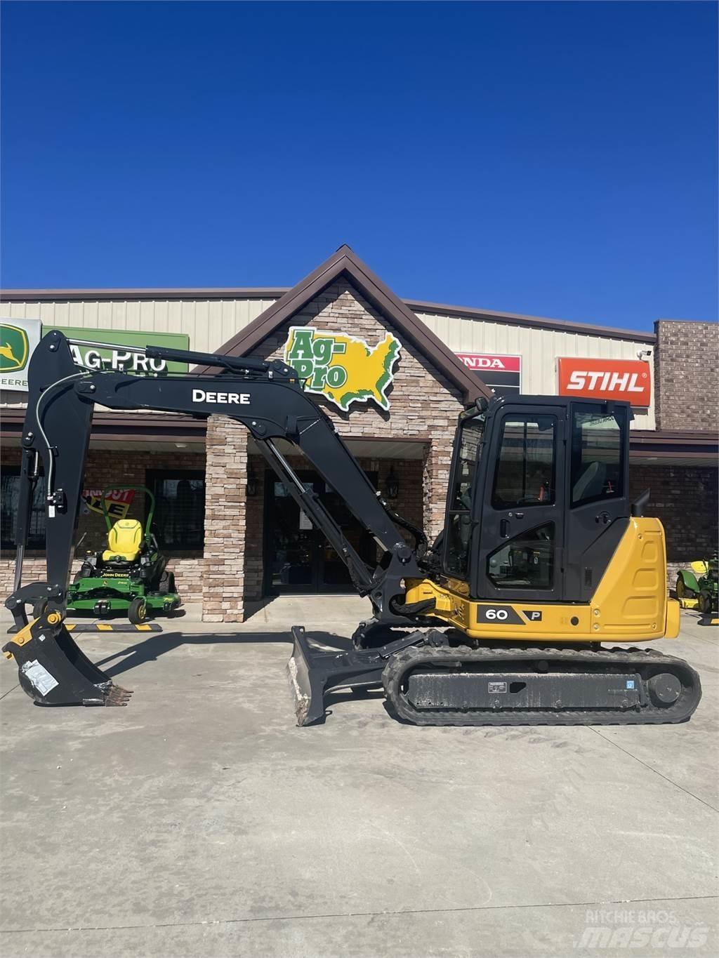 John Deere 60 P Mini ekskavatoriai < 7 t