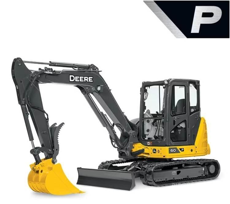 John Deere 60 P Mini ekskavatoriai < 7 t