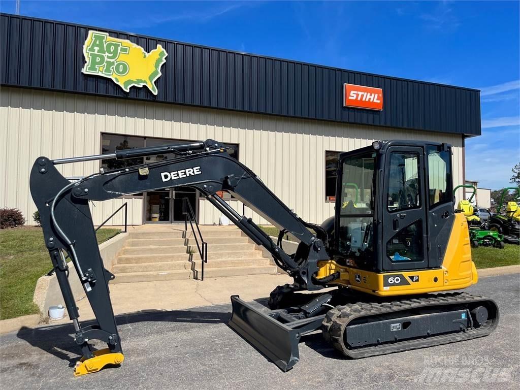 John Deere 60 P Mini ekskavatoriai < 7 t