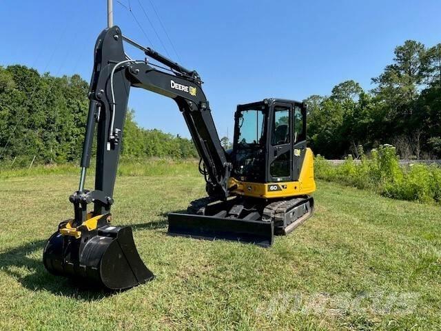 John Deere 60 P Mini ekskavatoriai < 7 t