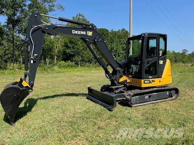 John Deere 60 P Mini ekskavatoriai < 7 t