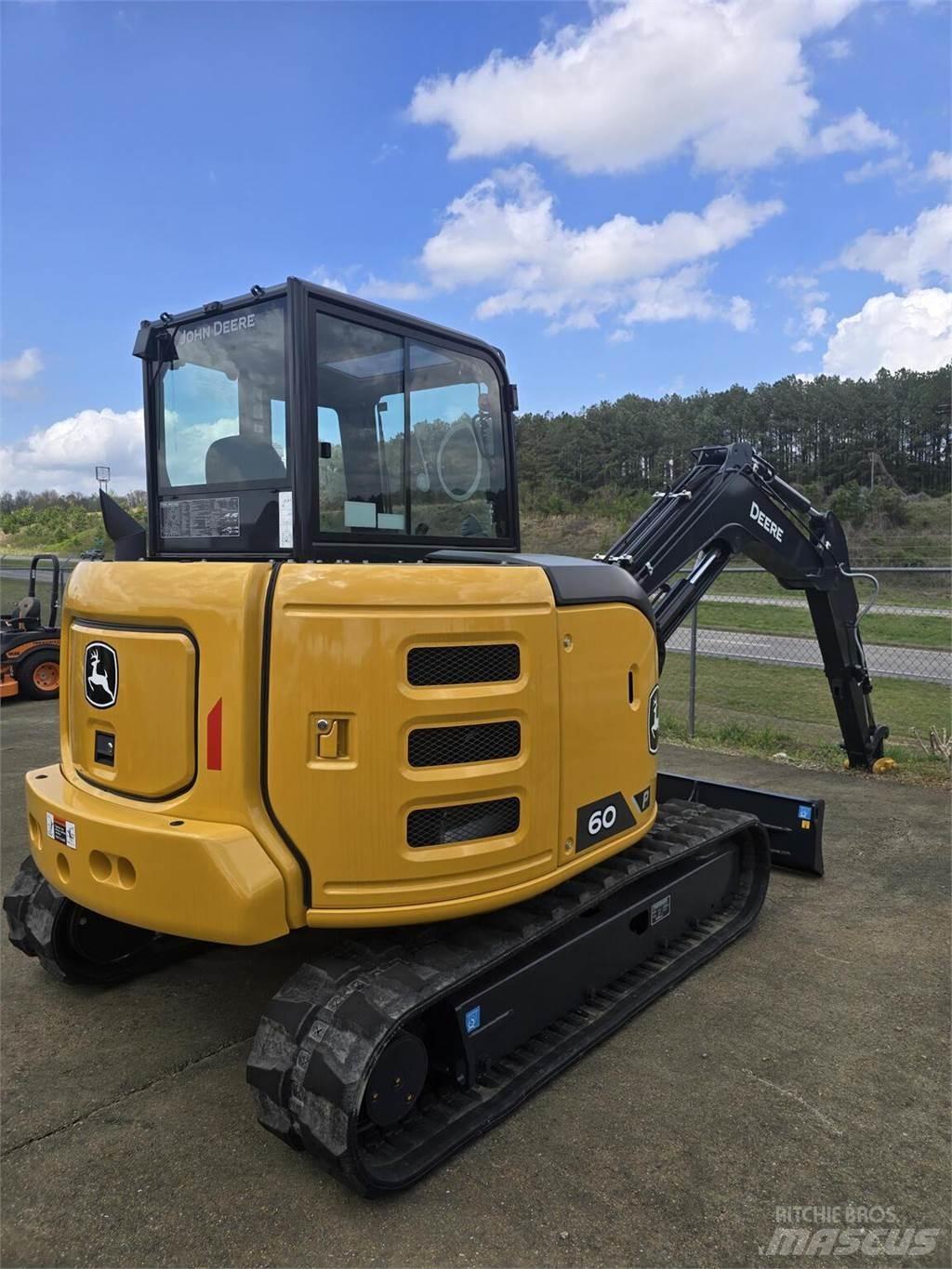 John Deere 60 P Mini ekskavatoriai < 7 t