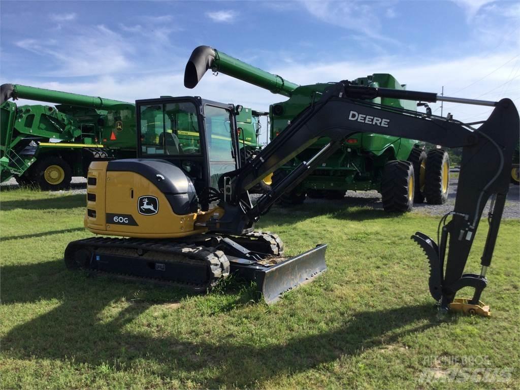 John Deere 60G Mini ekskavatoriai < 7 t