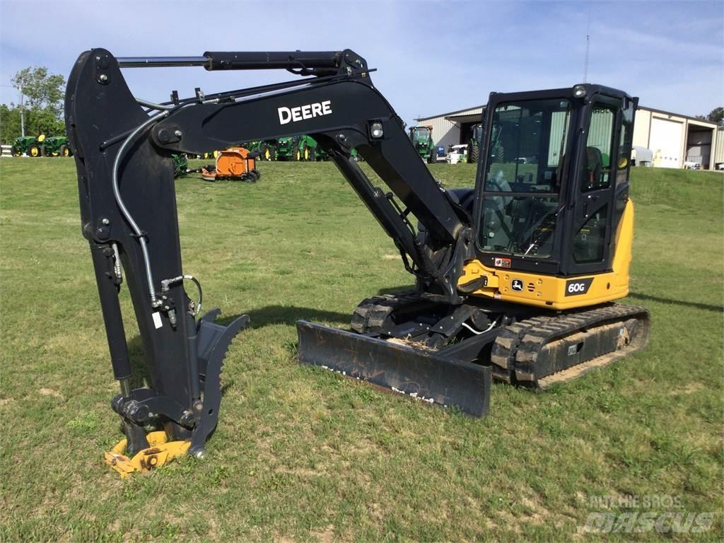 John Deere 60G Mini ekskavatoriai < 7 t