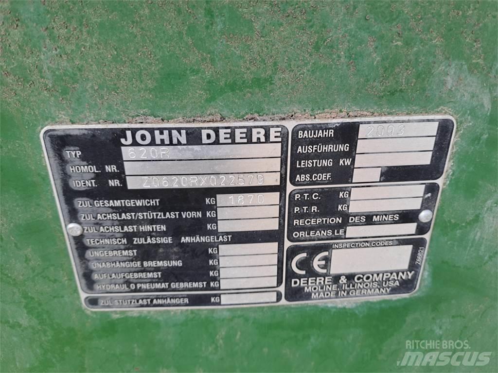 John Deere 620R Derliaus nuėmimo kombainų priedai