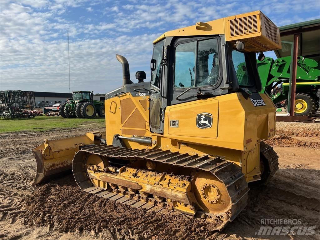 John Deere 650K Vikšriniai buldozeriai