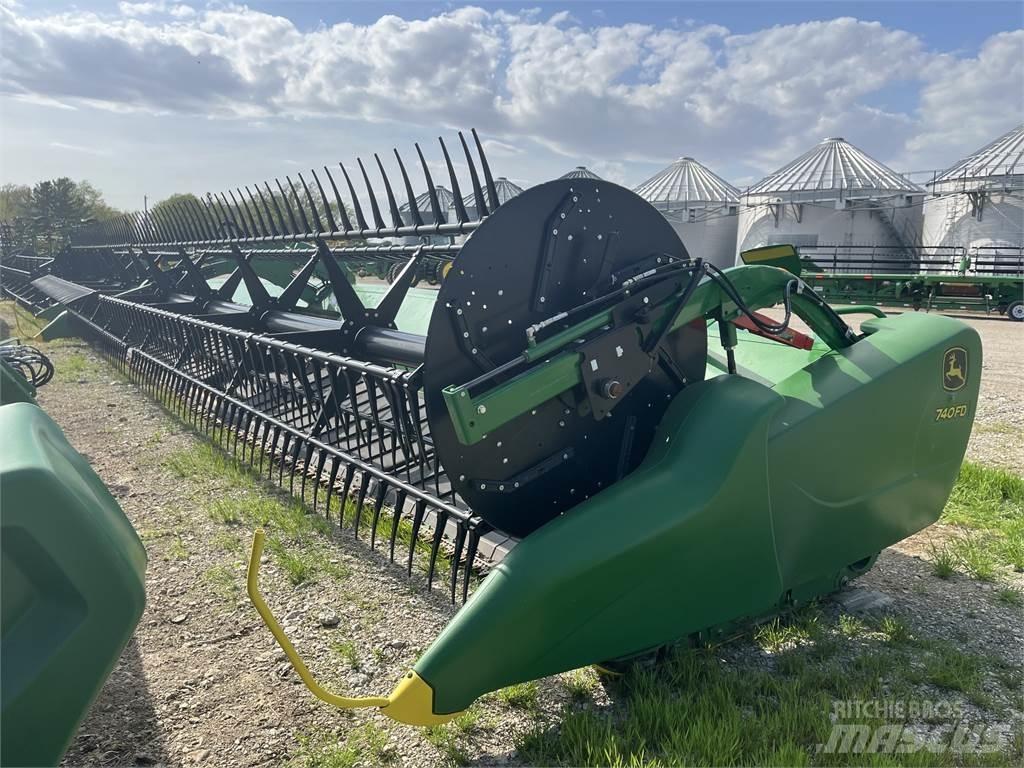 John Deere 740FD Derliaus nuėmimo kombainų priedai