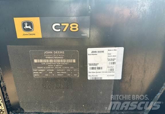 John Deere C78 Statyba - Kita