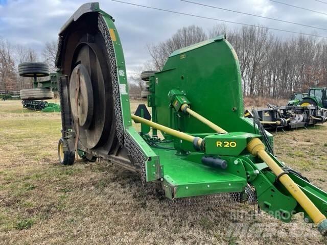 John Deere R20 Ryšulių smulkinimo, pjaustymo ir išvyniojimo įrenginiai