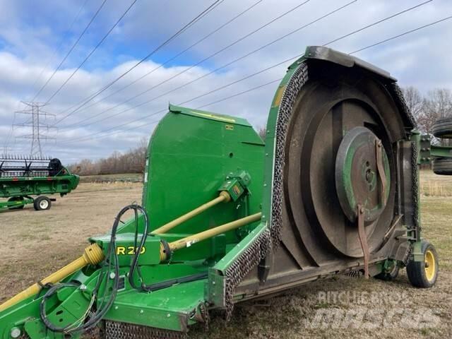 John Deere R20 Ryšulių smulkinimo, pjaustymo ir išvyniojimo įrenginiai