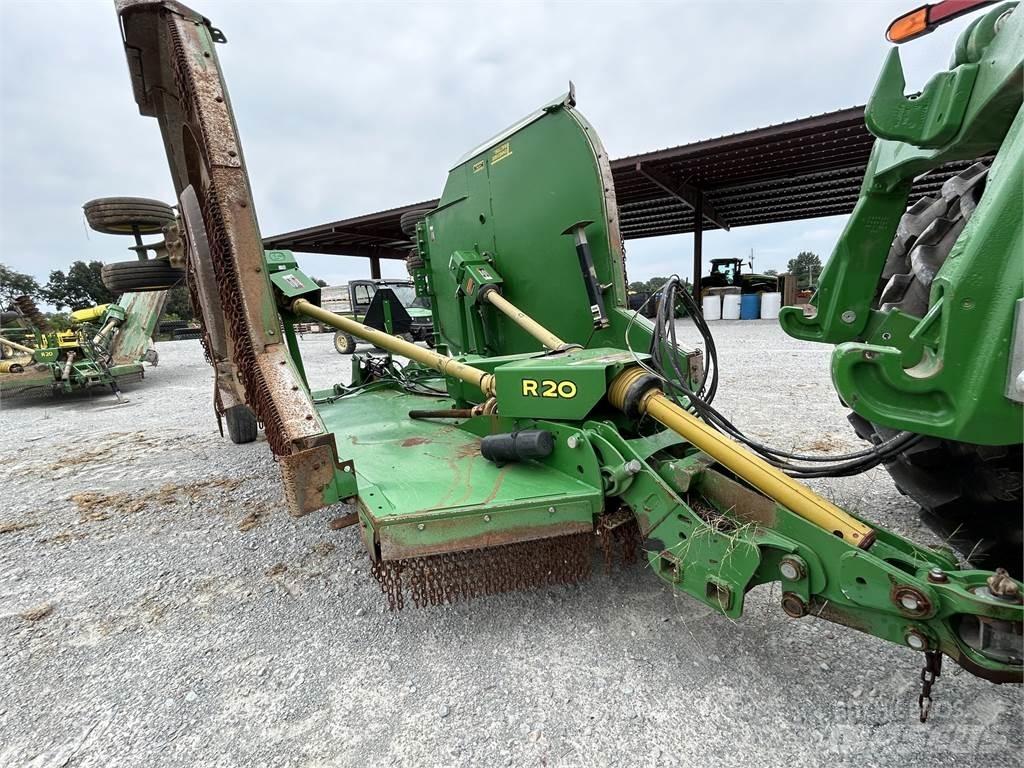 John Deere r20 Ryšulių smulkinimo, pjaustymo ir išvyniojimo įrenginiai