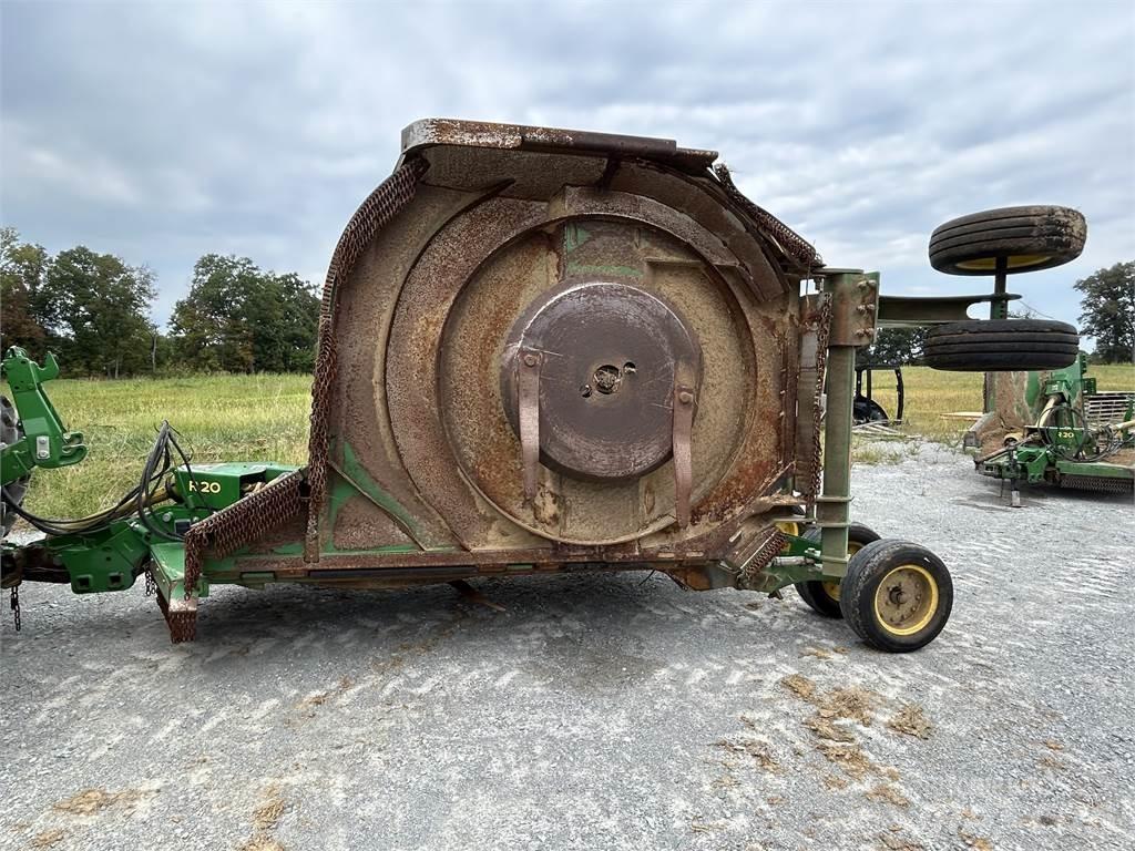 John Deere r20 Ryšulių smulkinimo, pjaustymo ir išvyniojimo įrenginiai