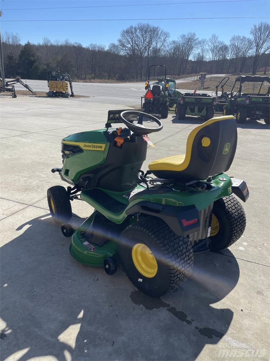 John Deere S160 Naudoti kompaktiški traktoriai