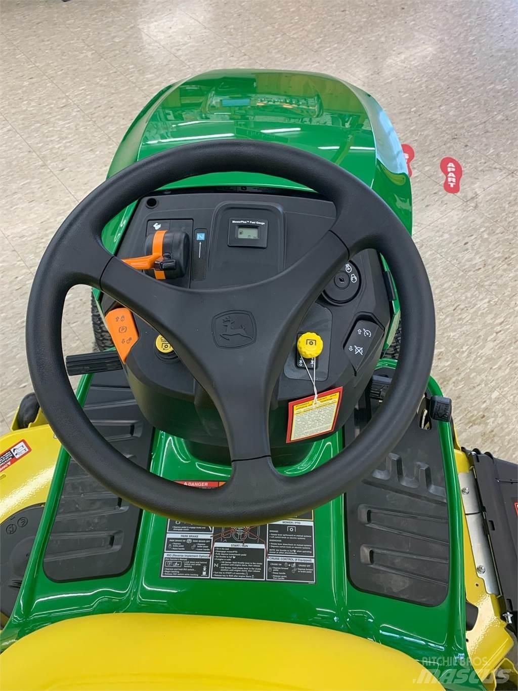 John Deere S240 Naudoti kompaktiški traktoriai