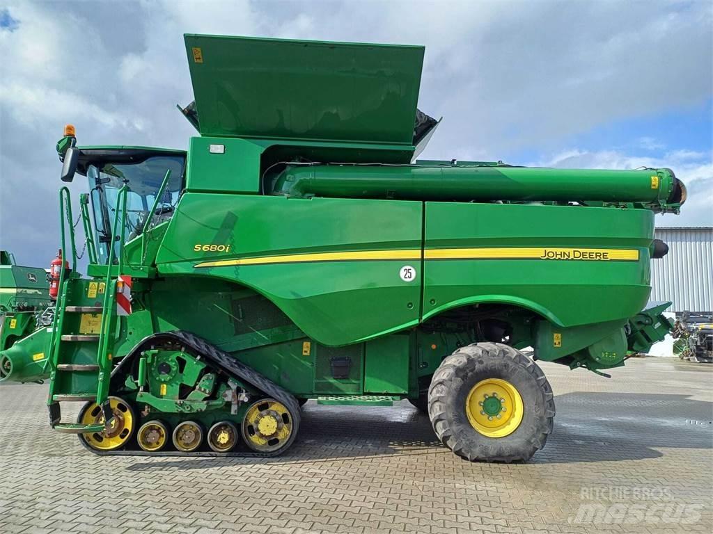 John Deere S680 Derliaus nuėmimo kombainai