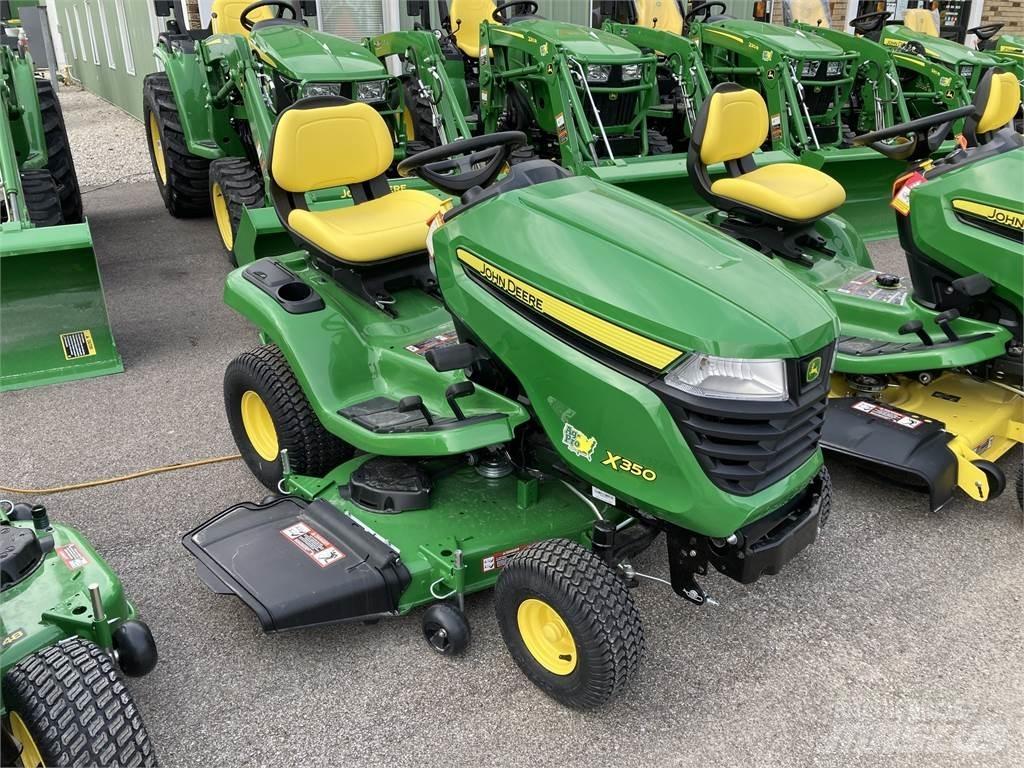 John Deere X350 Naudoti kompaktiški traktoriai