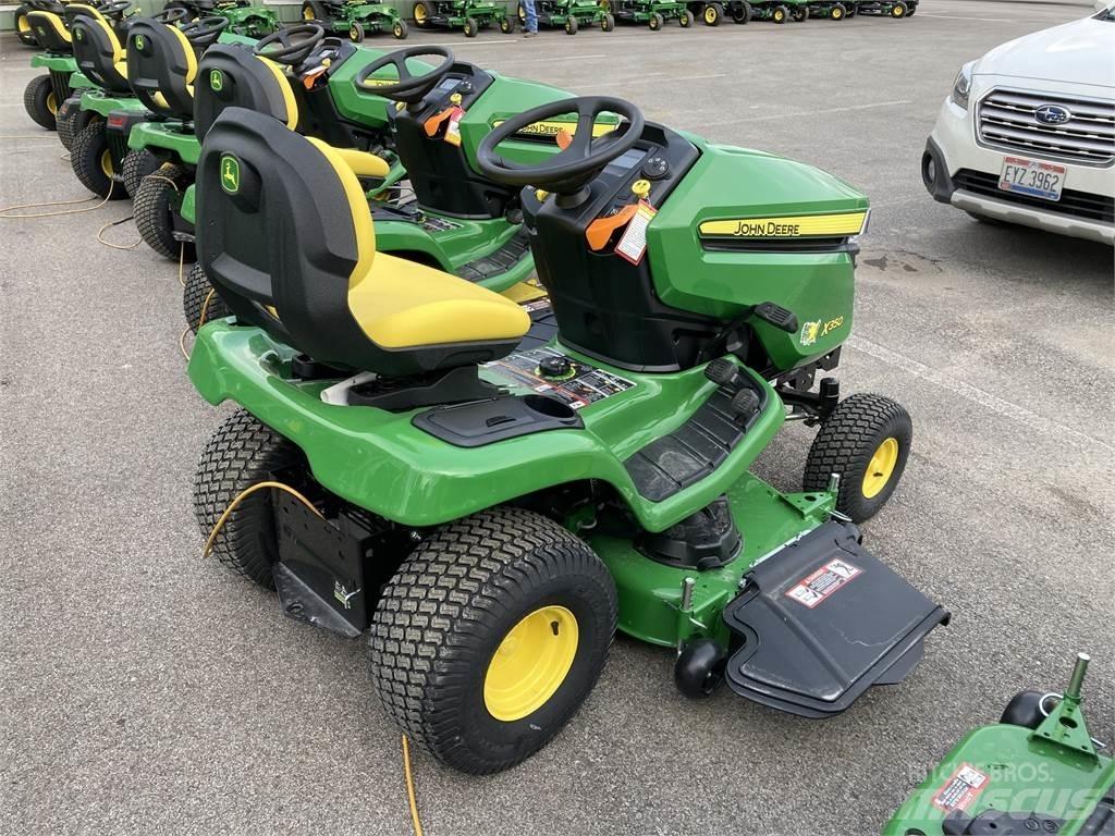 John Deere X350 Naudoti kompaktiški traktoriai