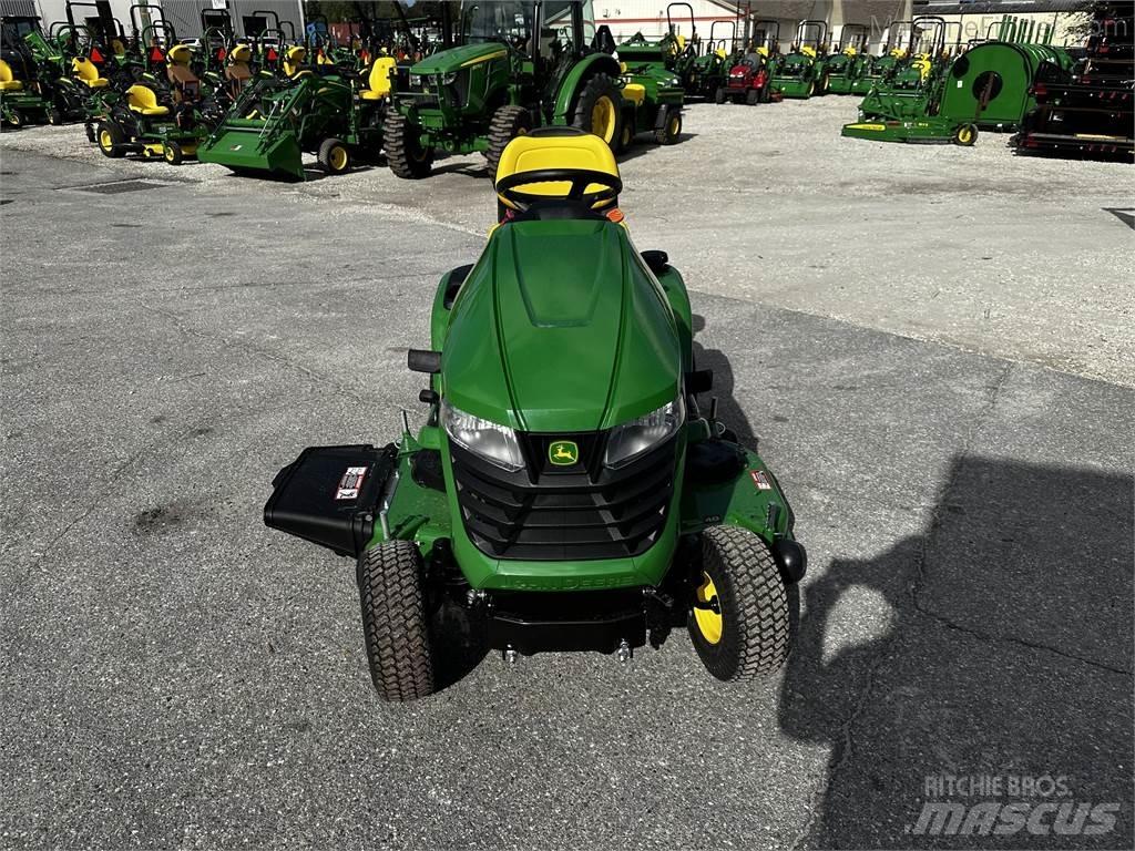 John Deere X350 Naudoti kompaktiški traktoriai