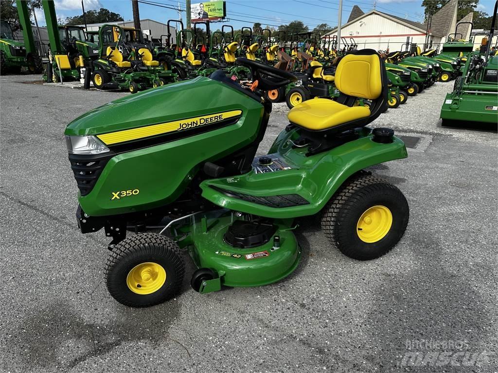 John Deere X350 Naudoti kompaktiški traktoriai