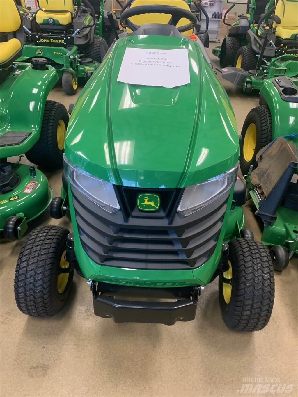John Deere X350 Naudoti kompaktiški traktoriai