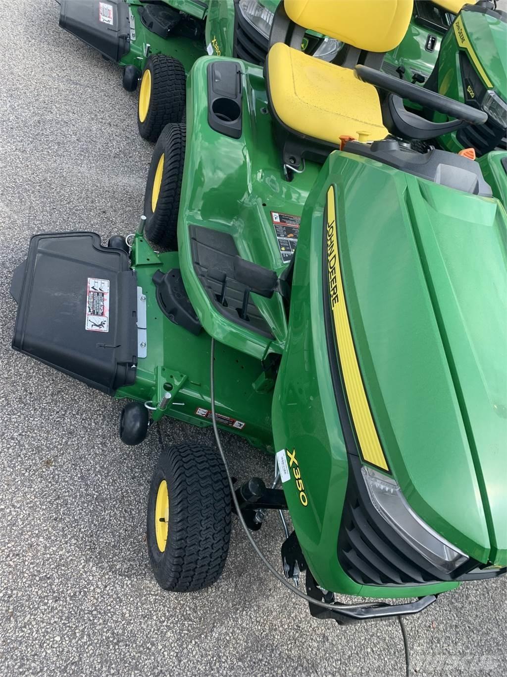 John Deere X350 Naudoti kompaktiški traktoriai