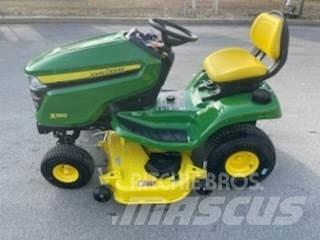 John Deere X350 Naudoti kompaktiški traktoriai