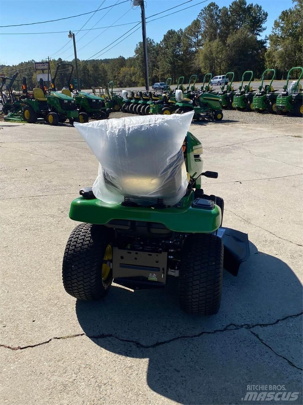 John Deere X350 Naudoti kompaktiški traktoriai