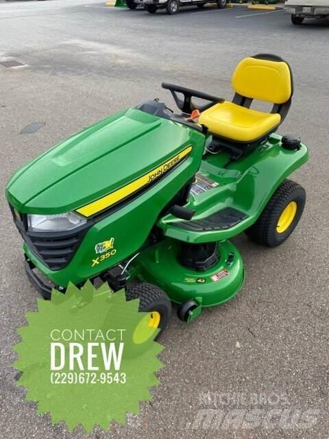 John Deere X350 Naudoti kompaktiški traktoriai