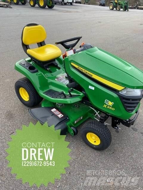 John Deere X350 Naudoti kompaktiški traktoriai