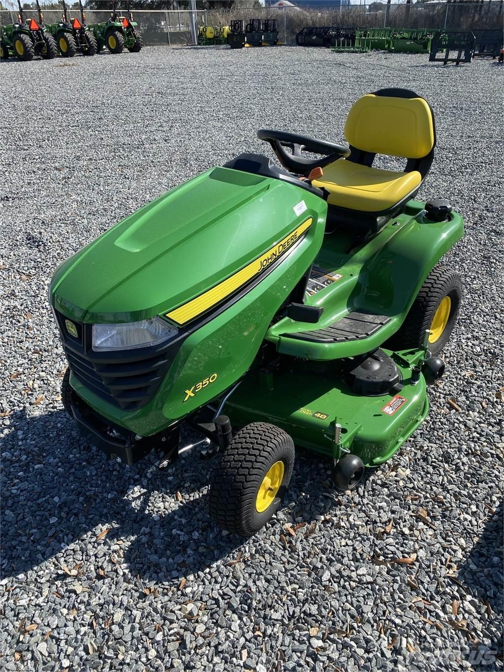 John Deere X350 Naudoti kompaktiški traktoriai