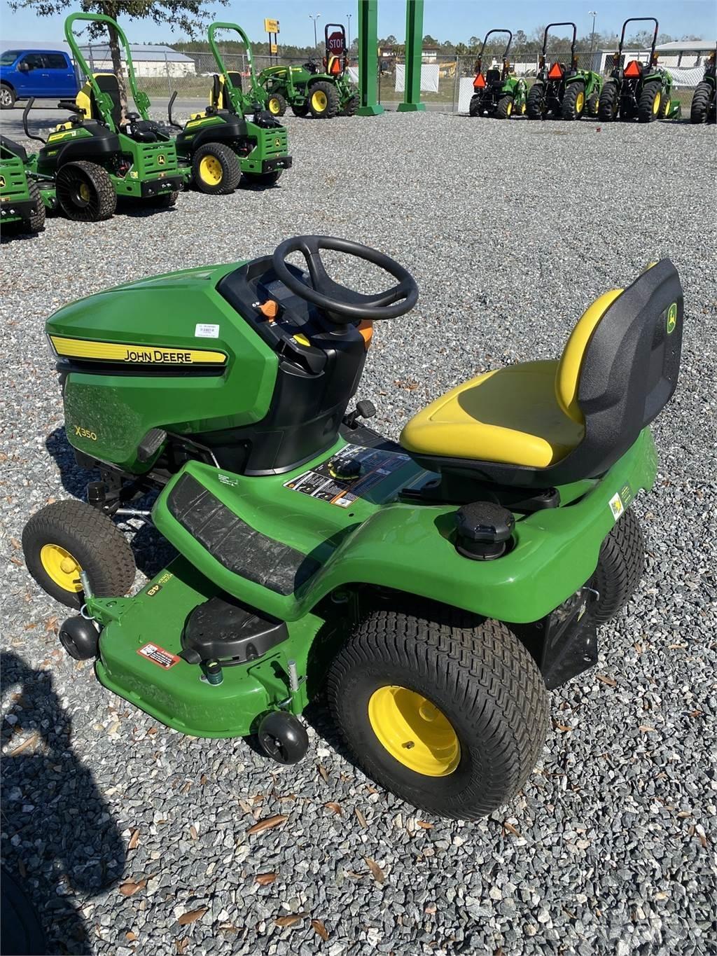 John Deere X350 Naudoti kompaktiški traktoriai