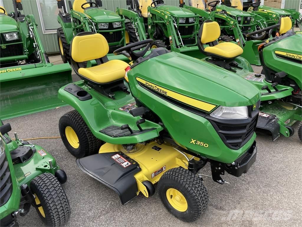 John Deere X350 Naudoti kompaktiški traktoriai