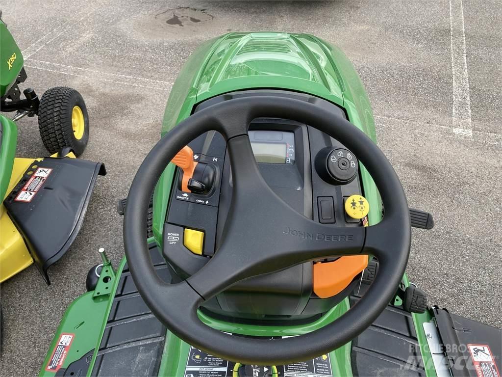 John Deere X350 Naudoti kompaktiški traktoriai