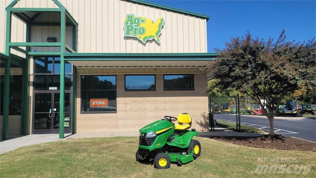 John Deere X350 Naudoti kompaktiški traktoriai