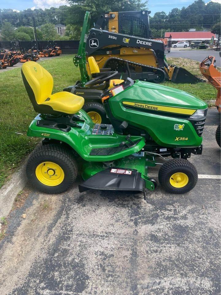 John Deere X354 Naudoti kompaktiški traktoriai