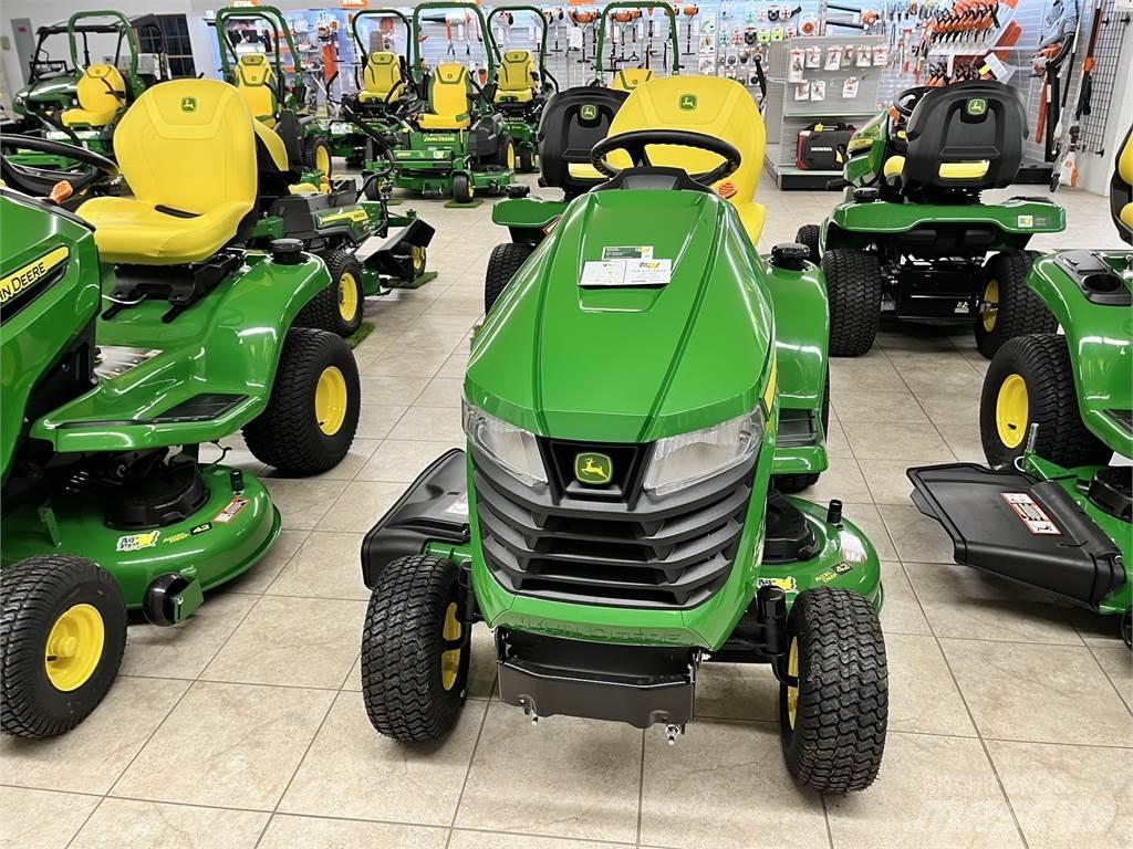 John Deere X370 Naudoti kompaktiški traktoriai