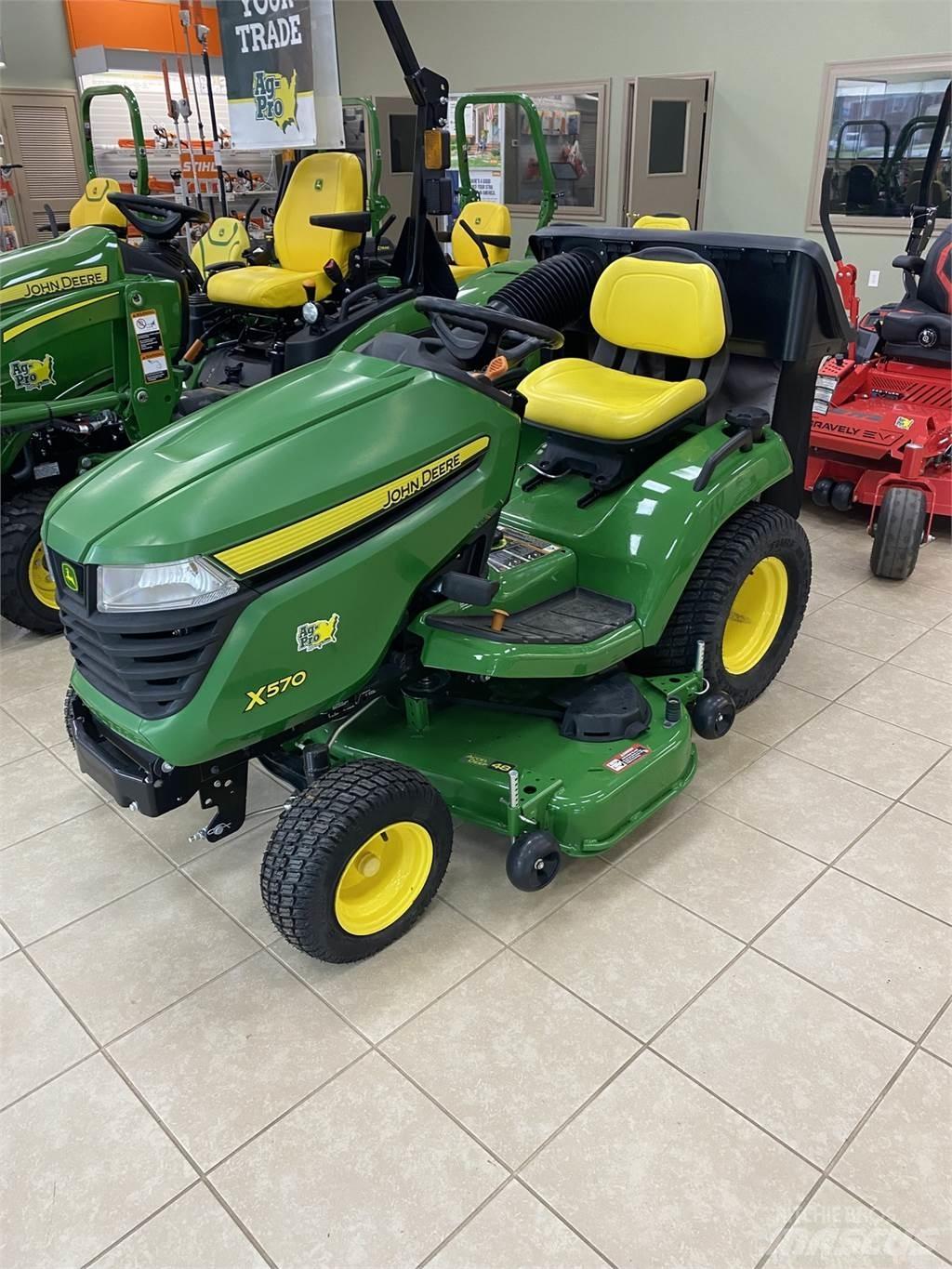 John Deere X570 Naudoti kompaktiški traktoriai