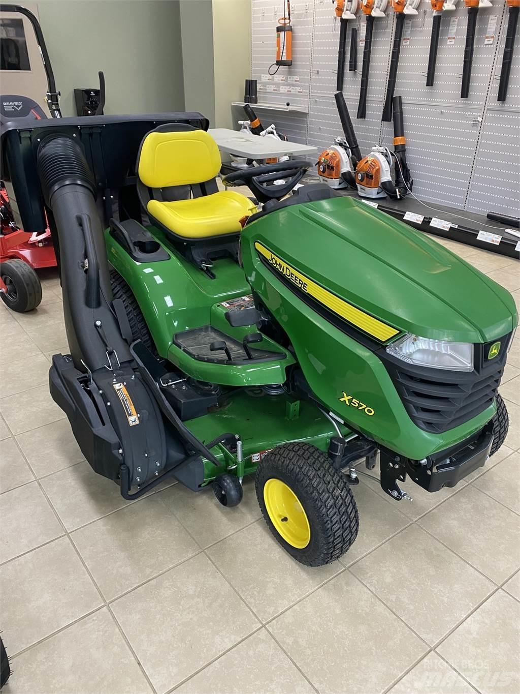 John Deere X570 Naudoti kompaktiški traktoriai