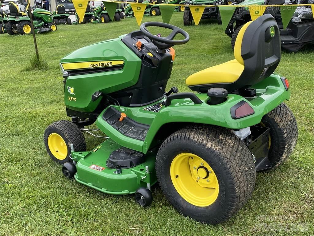 John Deere x570 Naudoti kompaktiški traktoriai