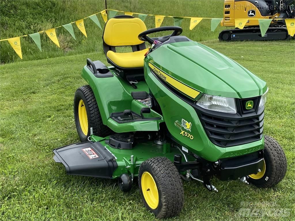John Deere x570 Naudoti kompaktiški traktoriai
