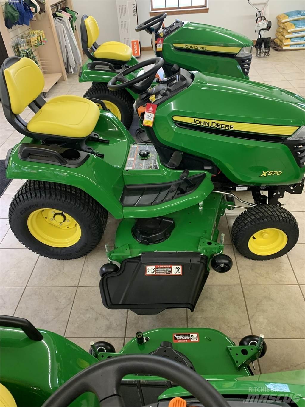 John Deere X570 Naudoti kompaktiški traktoriai