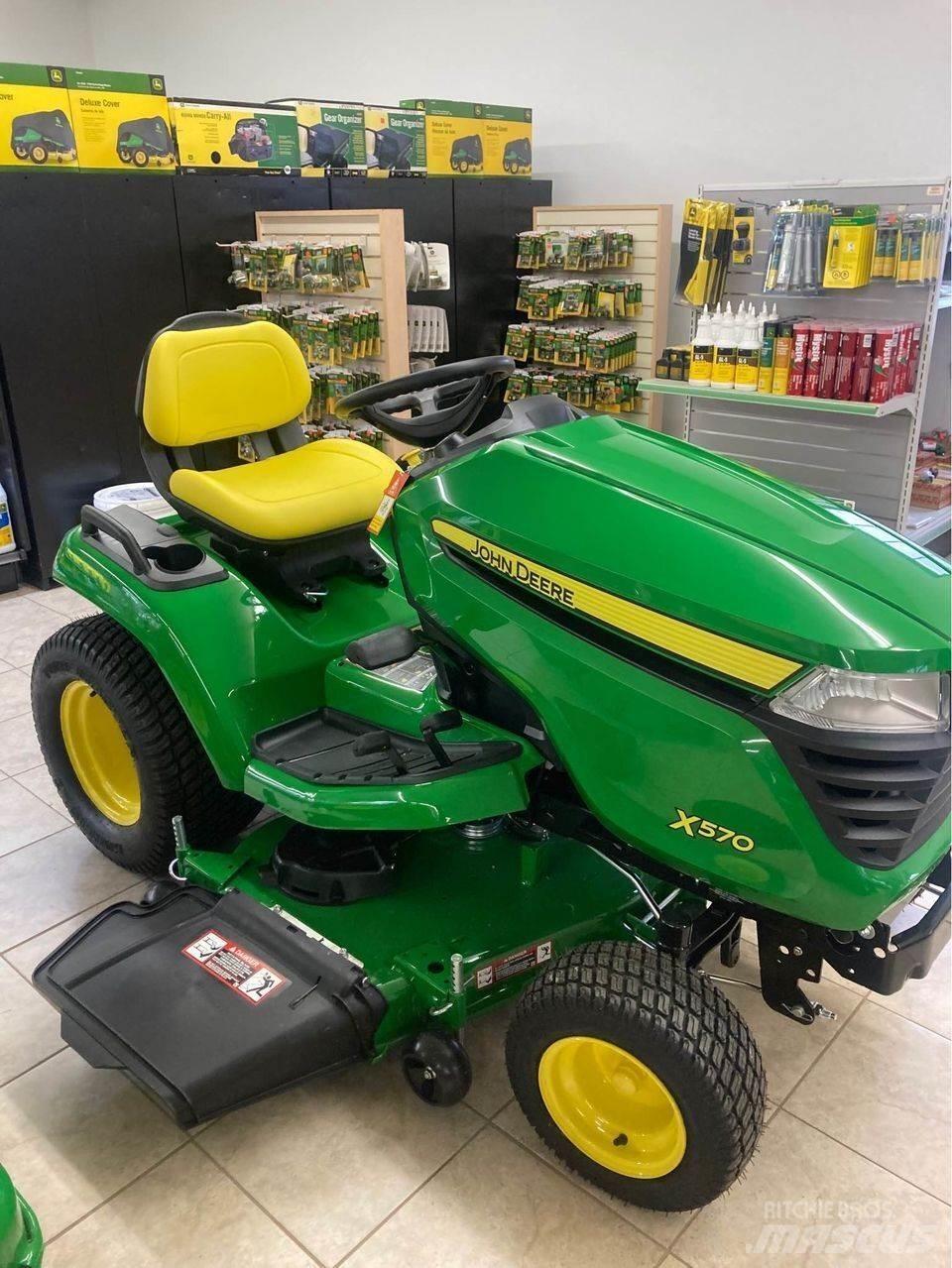 John Deere X570 Naudoti kompaktiški traktoriai